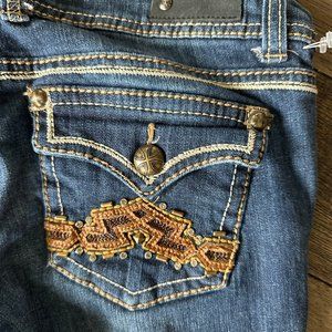 ANTIQUE RIVET JEANS - SIZE 29 WOMEN'S